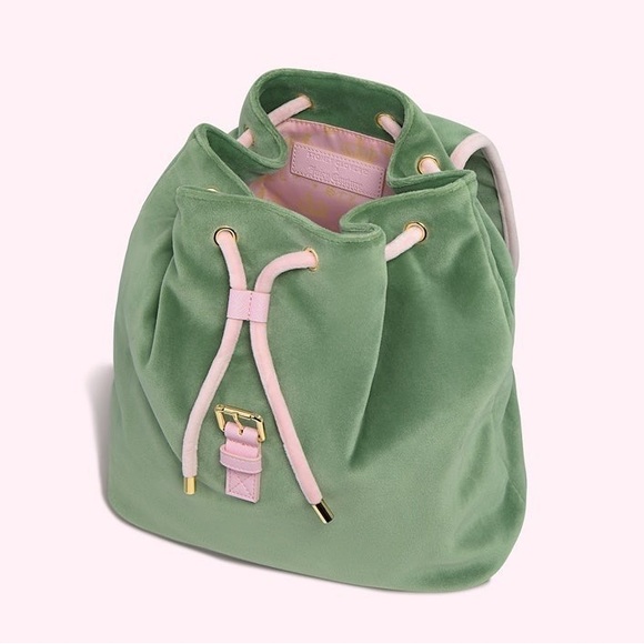 NWT Juicy Couture x Stoney Clover Lane Velour Backpack - Picture 3 of 14